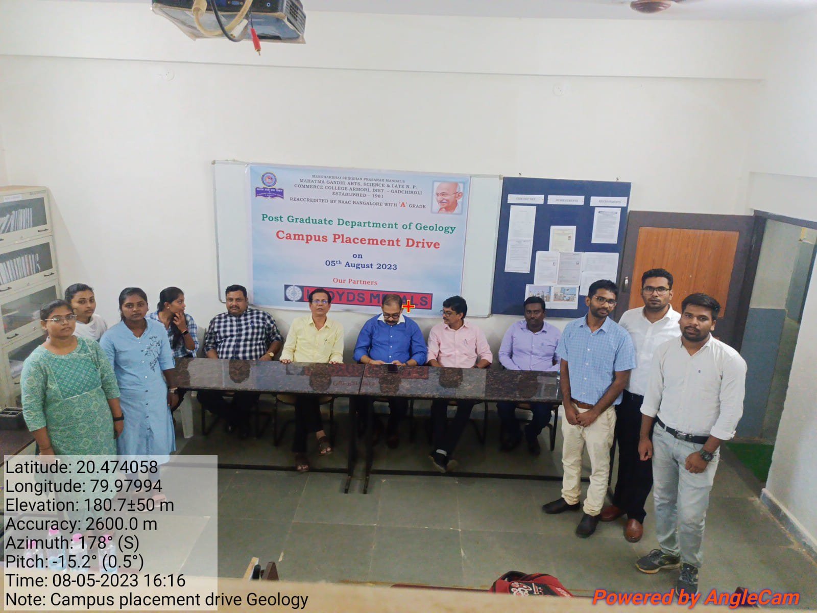 Short listed candidated